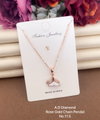 AD Diamond Designer Chain Pendant Set 3 Wholesale Manufacturers
